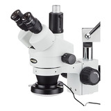 Microscopio De Zoom De Boom Estéreo Trinocular Amscope 3.5x