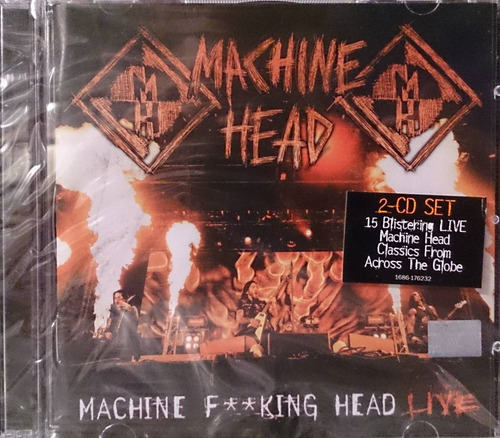 Machine Head - Machine F**king Head Live - 2 Cds, Nuevo