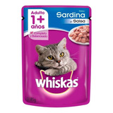 Pack X 12 Pouch Whiskas Adulto Sardina En Salsa X 85 Grs