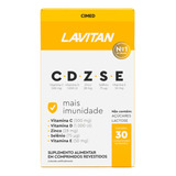 Lavitan C.d.z.s.e Mais Imunidade C/30 Comp Cimed