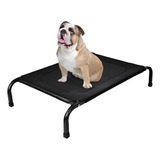 Cama Antiestres Perro Tus Mascotas Perros Mediano Elevada L Color Negro