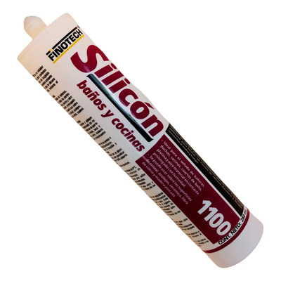 Silicón Acético Baño Cocina 280mlx6p Finotech 1100-gris | Envío gratis