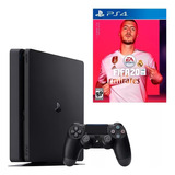 Sony Playstation 4 Slim 1tb Fifa 20 Bundle Cor Preto