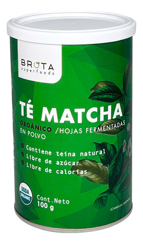 Té Matcha 100 Gr - Brota Vida