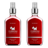 2 Body Spray Para Caballero Ferrioni Red 240ml