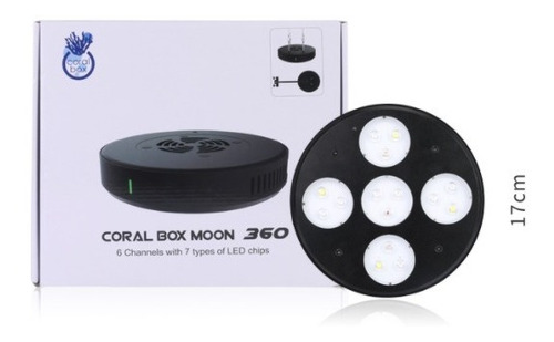 Coral Box Moon 360 Led Lampara Arrecife Wifi Giratoria