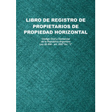 Libro De Registro De Propietarios Para Provincia