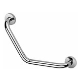 Barra Seguridad Baño Angular 39 Cm Acero Inox Cromada Alfa