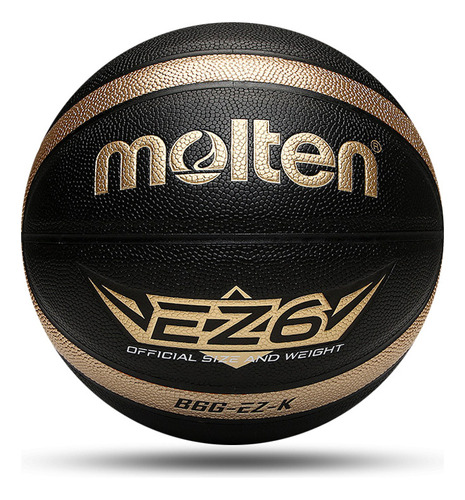 Balón Básquetbol Molten Ez6 Negro No. 6