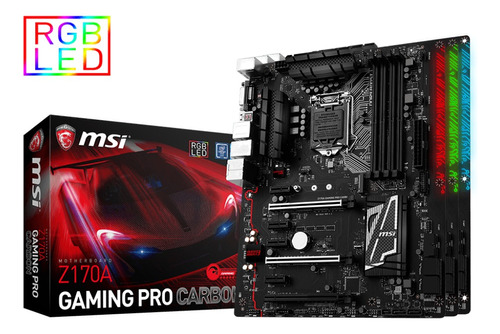 Motherboard Msi Z170a Gaming Pro Carbon 