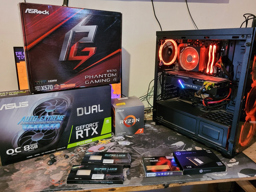 Pç Gamer Amd Ryzen 7 3700x / Rtx 2070 Super 8gb / 16gb 3200