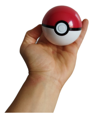 Pokebola De Captura Pokémon Pokeball Vermelha