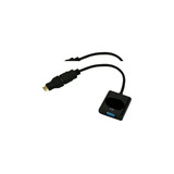 Kit 5 Cabos Conversor Adaptador Mini Hdmi Para Vga