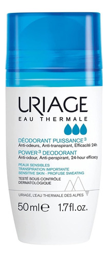 Desodorante Power 3 50ml De Uriage Fragancia Sin Fragancia