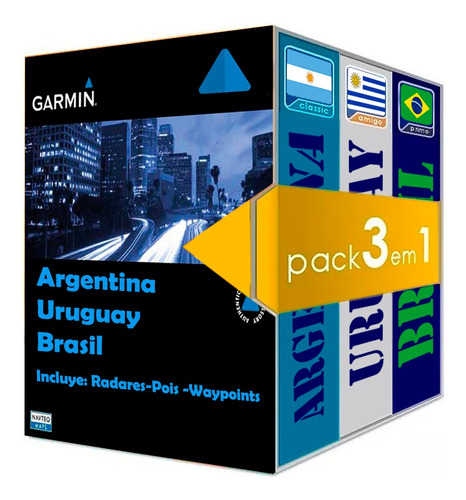 Actualizacion Gps Garmin Nuvi Drive Mapas Del Mercosur