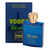 Perfume Paris Elysees Vodka Brasil Azul Masculino 100ml