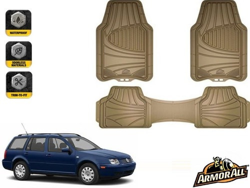 Tapetes Beige Uso Rudo Jetta A4 2.0l Wagon 2003 Armor All