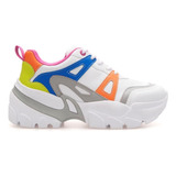 Zapatillas Lady Stork Plataforma Urbanas Moda Mujer Trixie