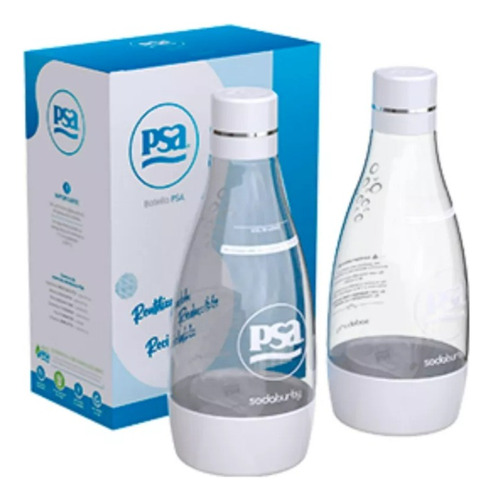 Botella Sodaburby Original X 2 Unidades Psa Gasificables