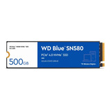 Disco Sólido Ssd Interno Wd Blue Sn580 Nvme 500 Gb