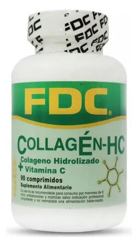 Collagen Hc + Vitamina C X 90 Comprimidos Fdc