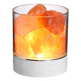 Lámpara De Mesa Para Decoración. Piedra Del Himalaya, Led, C