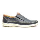 Zapato Nautico Hombre Cuero Vacuno Mocasin Comodos 721 Daz