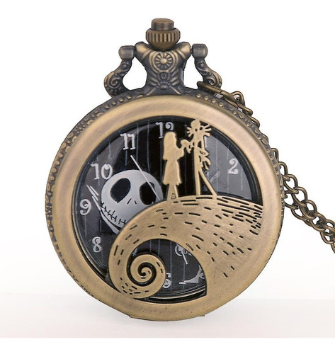 Reloj De Bolsillo El Extraño Mundo De Jack / Kiwii Regalos