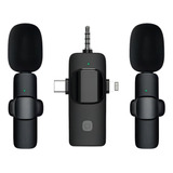 Micrófonos Lavalier Inalámbricos Duales Para iPhone/android