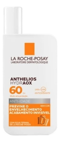 Protetor Solar La Roche-posay Anthelios Fps 60 Hydraox 1 De 50ml 50 G