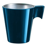 Taza Flashy Colours Luminarc Expresso 80 Cc X4u Nespresso Color Petróleo