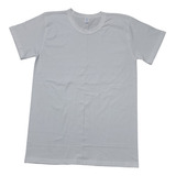 Playera Manga Corta Talla Ch Blanca Precio Por Docena 