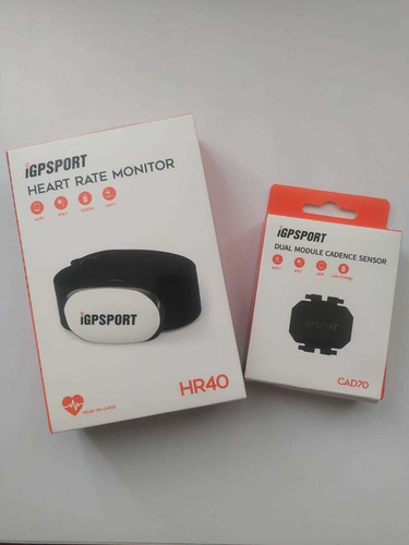 Banda Cardiaca Hr40+ Sensor Cadencia Cad70 Igpssport 