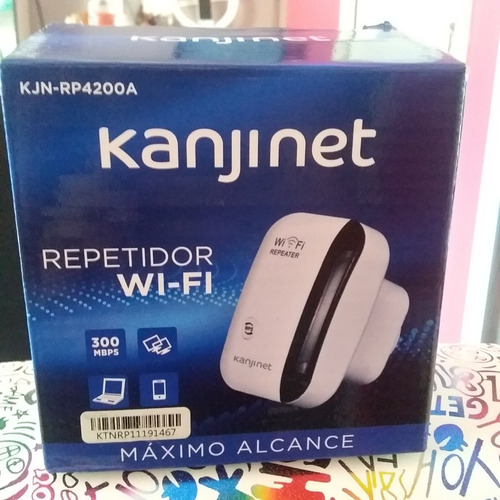 Repetidor Wi-fi.