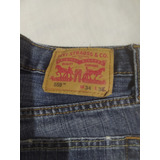 Pantalón Levis 559 Relaxed Straight 34 X 32 Azul Petróleo 