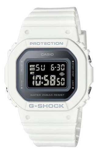 Relógio Feminino Casio G-shock Branco Gmd-s5600-7dr