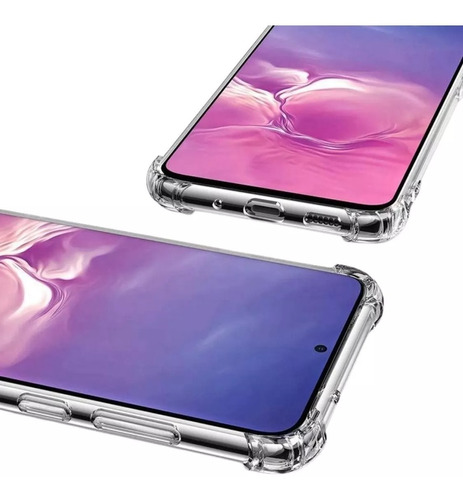 Funda Para Samsung A54 Con Bordes Reforzados + Glass 9h