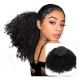 Lacer Extensiones De Cabello Largo Afro Rizado Con Cordn Par