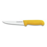 Cuchillo Tres Claveles  Polip. Amarillo 15 Cms Carnicero