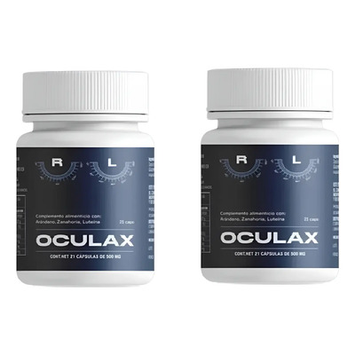 2pack Oculax Para Restaurar Y Mejorar Vision 21 Caps Sfn | MercadoLibre