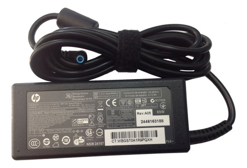 Cargador Hp Ultrabook 19.5v 3.33a 240 G6 250 G7 714657-001