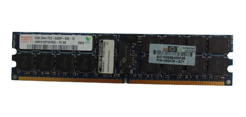 Hynix Ddr2 8 Gb 5300p Hmp31gp7afr4c-y5 Ab