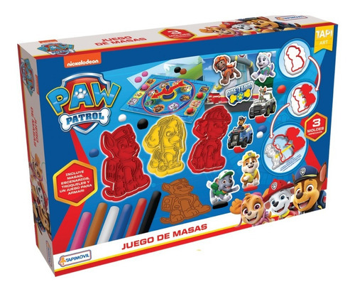 Masas Juego Play Set Doh Paw Patrol Chase Marshal Didactico