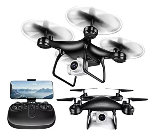Mini Drone Tenxind Tenxind Cuadricoptero Txd-8s 8sl Hd Con Cámara 1080 Negro 2.4ghz 1 Batería