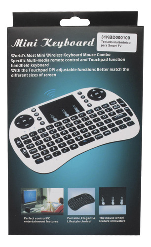 Teclado Inalambrico Para Smart Tv Kbd-100