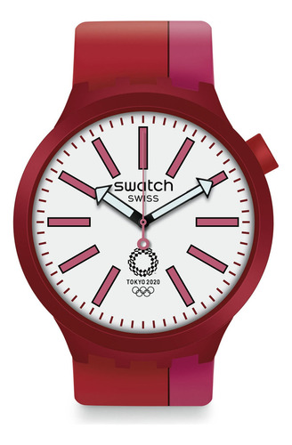 Reloj Swatch Bb Kurenai Red So27z101