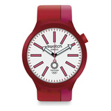 Reloj Swatch Bb Kurenai Red So27z101