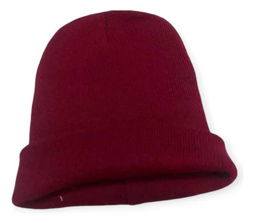 Gorro De Lana Lisos Unisex Varios Colores