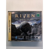 Riven The Seqeuel To Myst Japones Sega Saturn Campinas