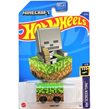 Hot Wheels Carro Minecraft Original Mattel + Obsequio 